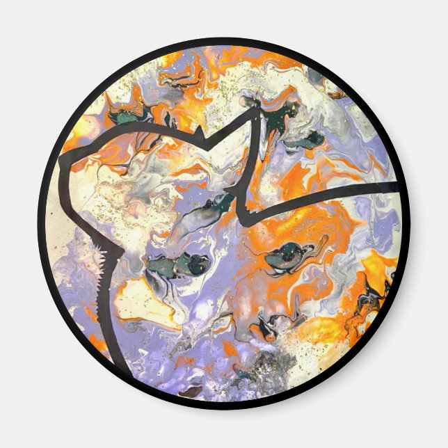 Imã Comportamento de Rainha Cat (Frente)