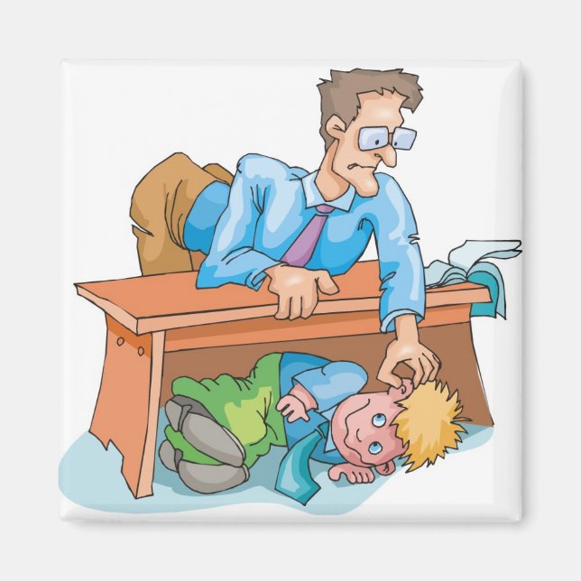 Imã Comportamento de sala de aula ruim (Frente)