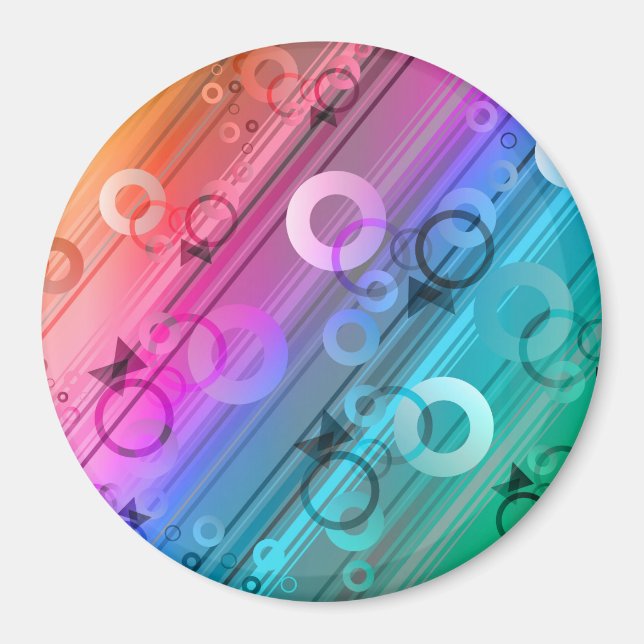 Imã Composição abstrato (Frente)