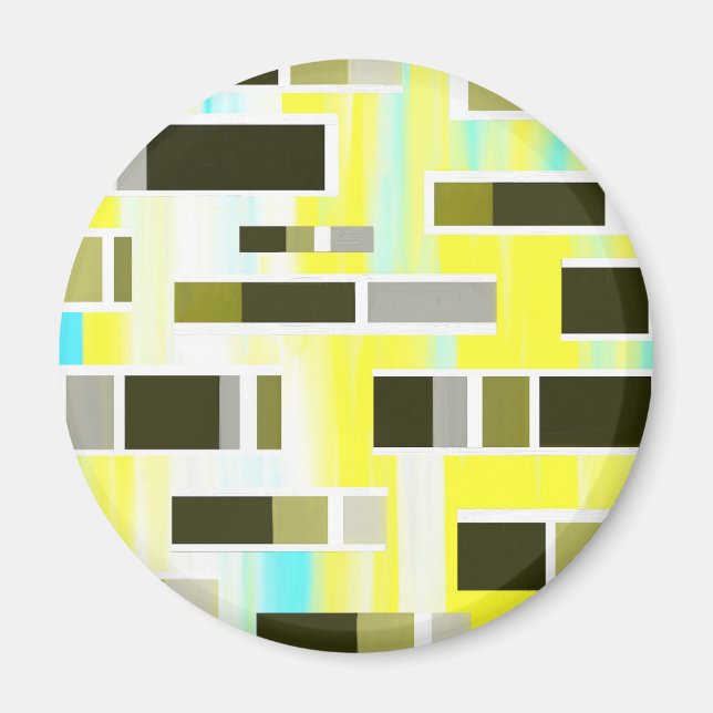 Imã Composição Amarela (Frente)