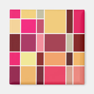 Imã Composição de Abstrato de cor