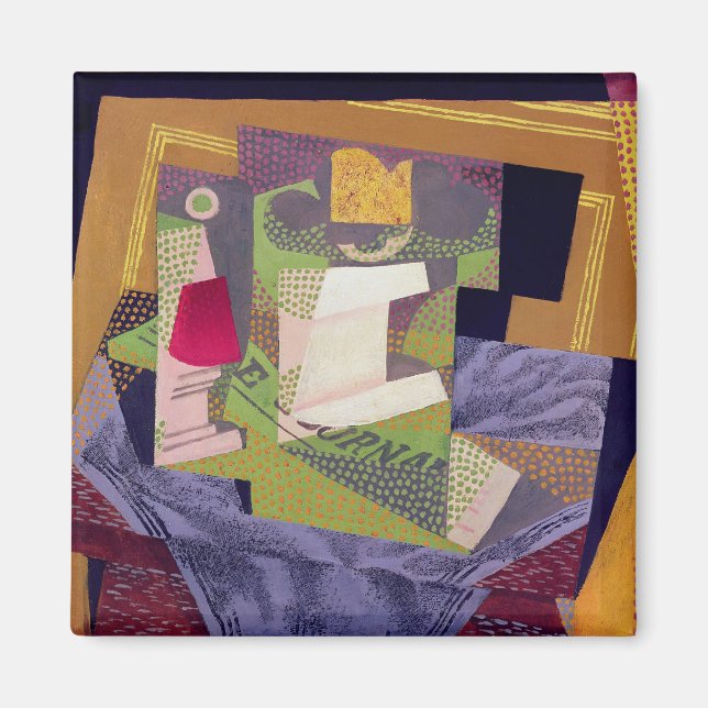 Imã Composição em uma Mesa, 1916 (Frente)