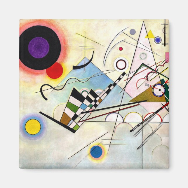 Imã Composição Kandinsky 8 (Frente)