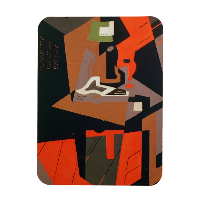 Ímã Composição (óleo na canvas) (Vertical)