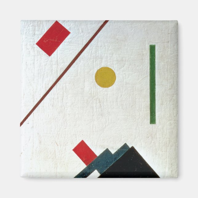Imã Composição Suprematista, 1915 (Frente)