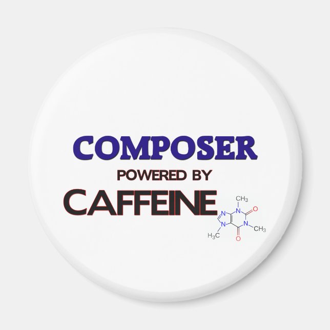 Imã Compositor alimentado pela cafeína (Frente)