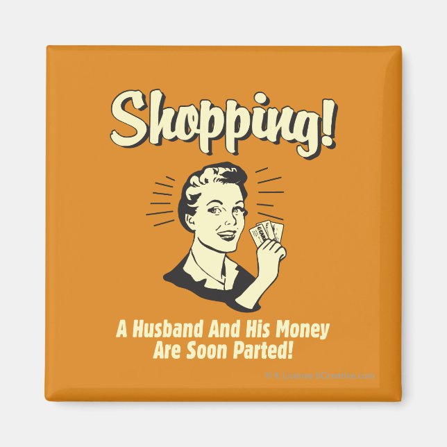 Imã Compra: Marido e seu dinheiro (Frente)