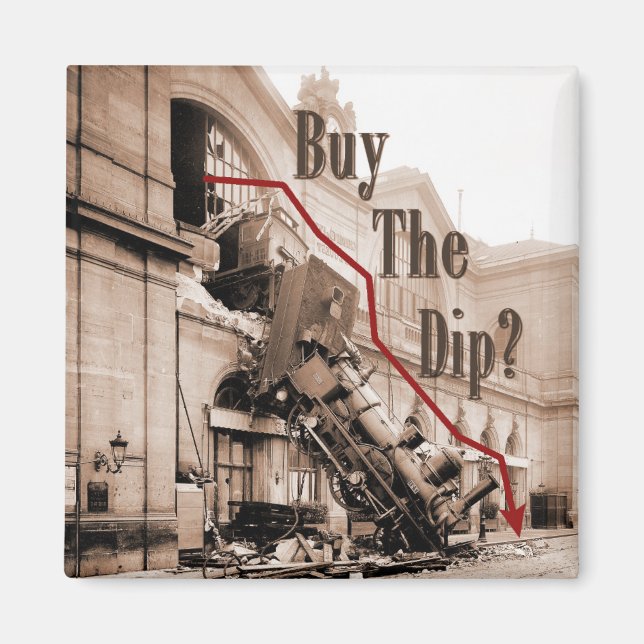 Imã Comprar O Humor Do Mercado De Ações Dip (Frente)