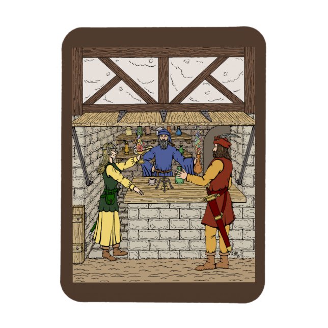 Ímã Compro Apothecary Fantasy (Vertical)