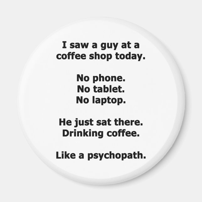 Imã Compro Café (Frente)