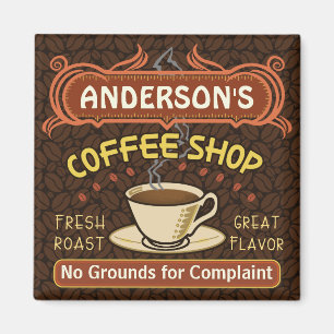 Imã Compro de café com Mug Crie seu próprio personal