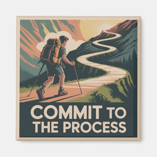 Imã Comprometer-se Com o Processo (Frente)