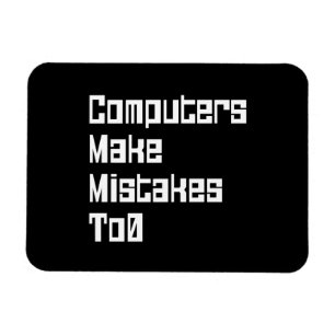 Ímã Computadores Cometem Erros Para0