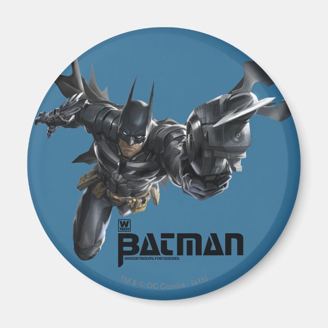 Imã Conceitar Batman Com Batclaw (Frente)