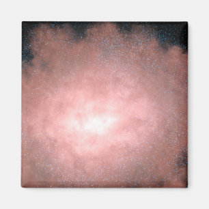 Imã Conceito de que galáxia empoeirada e brilhante