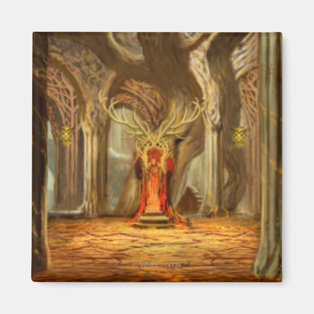 Imã Conceito de Sala Throne do Reino da Madeira (Frente)