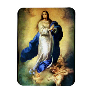 Ímã Concepção imaculada da Virgem Maria - Murillo