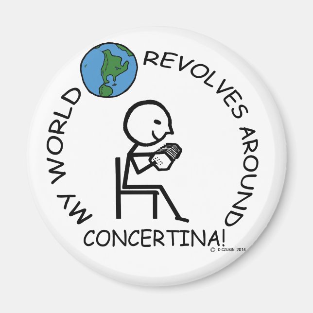 Imã Concertina - Mundo Revola-se (Frente)