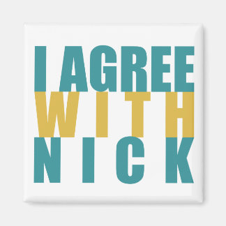 Imã Concordo com Nick