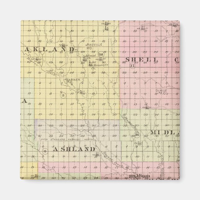 Imã Condado de Boone, Nebraska (Frente)