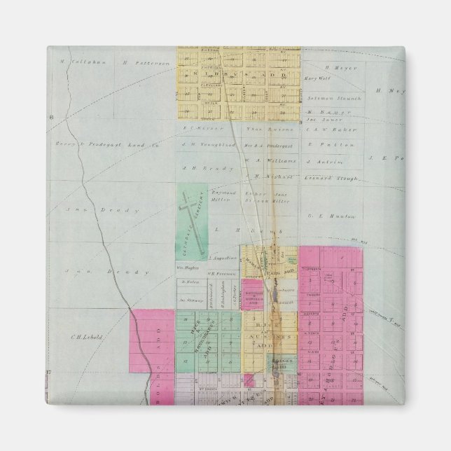 Imã Condado de Dickinson (Frente)