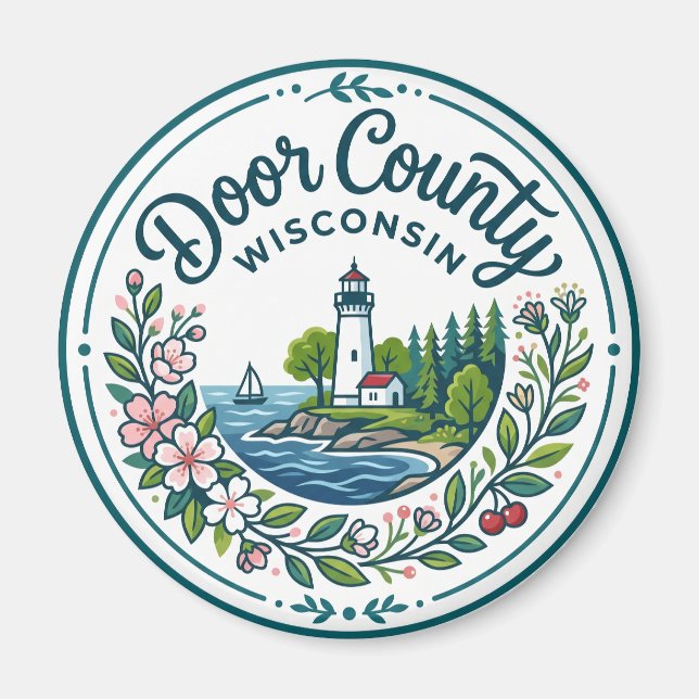Imã Condado de Door Wisconsin (Frente)