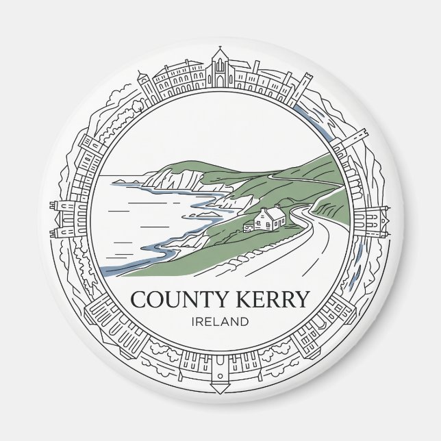 Imã Condado de Kerry Dingle Irlanda (Frente)