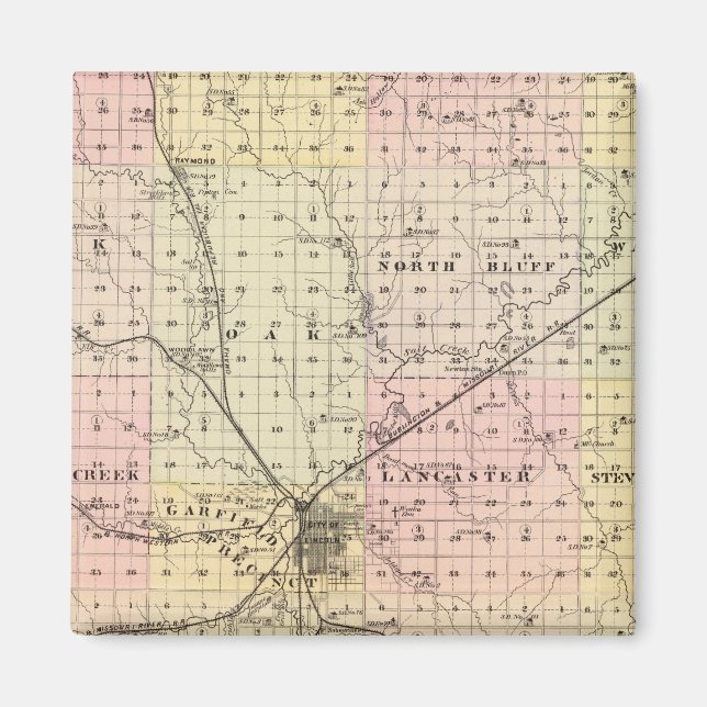 Imã Condado de Lancaster, Nebraska (Frente)