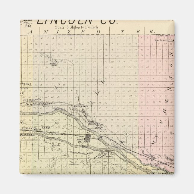 Imã Condado de Lincoln (Frente)