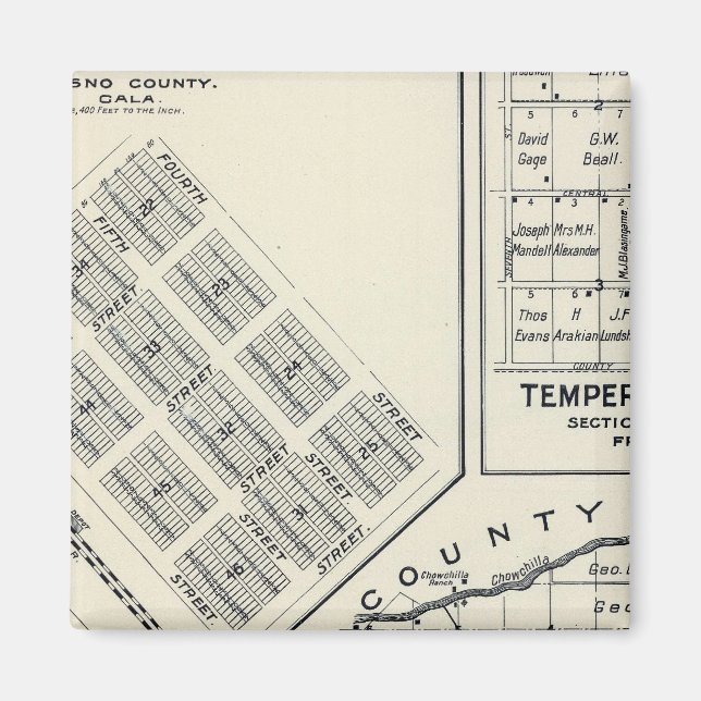 Imã Condado de Madera, Califórnia 3 (Frente)