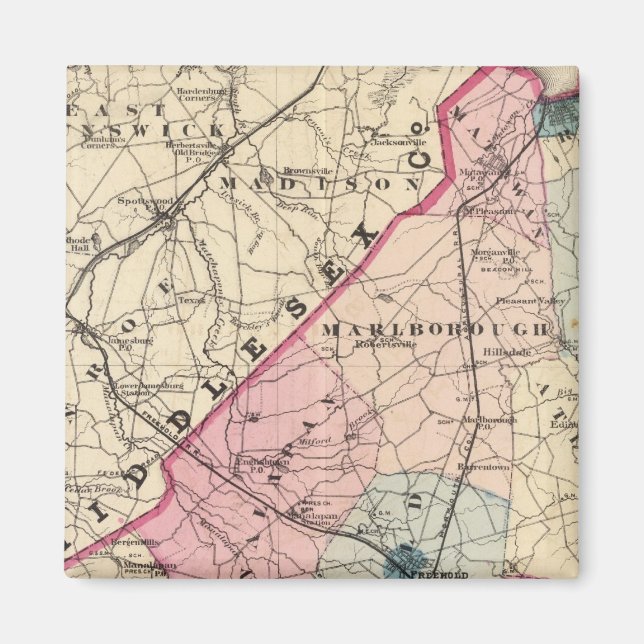 Imã Condado de Monmouth, NJ (Frente)