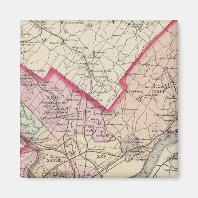 Imã Condado de Philadelphia (Frente)