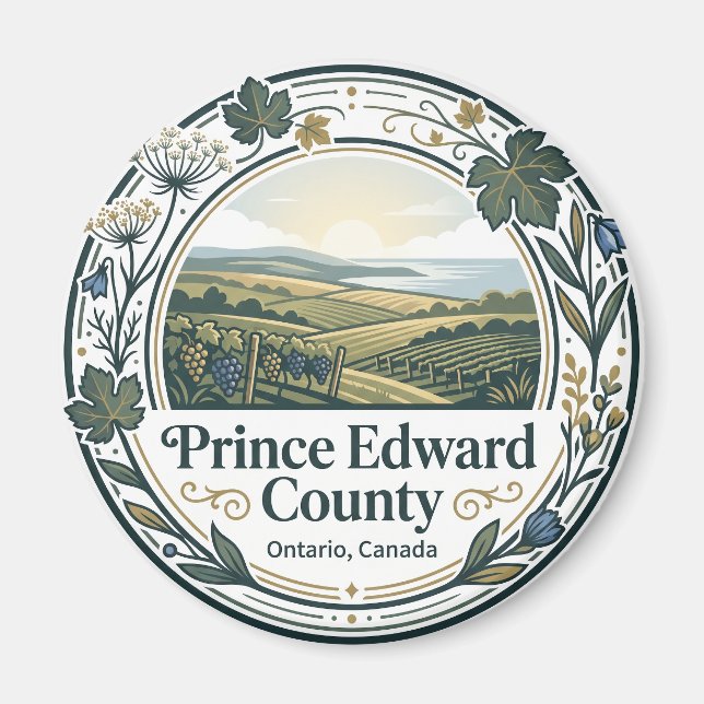 Imã Condado de Prince Edward Canadá (Frente)