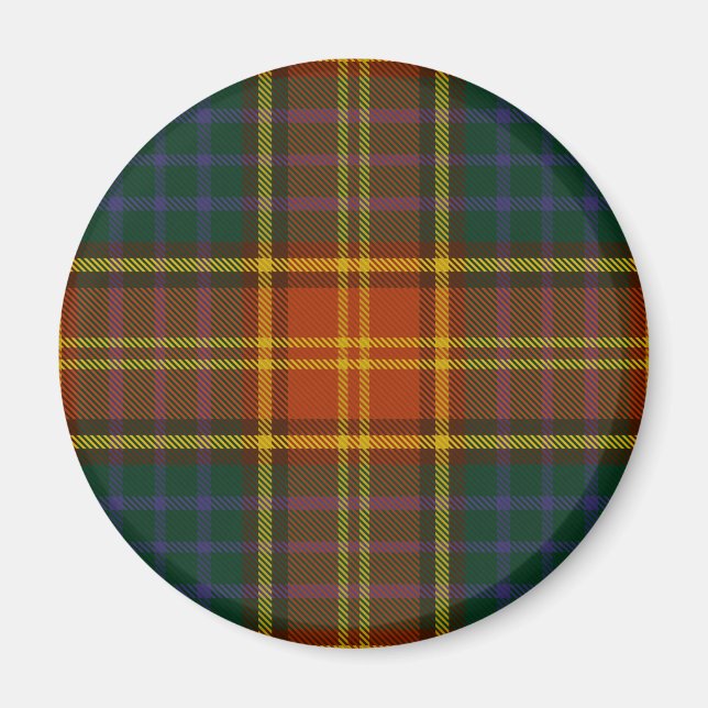 Imã Condado de Roscommon Irish Tartan (Frente)