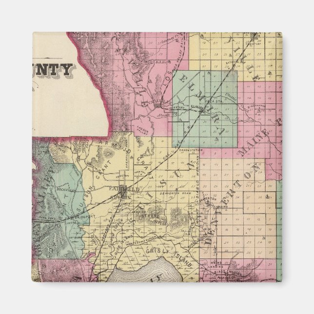 Imã Condado de Solano, Califórnia (Frente)