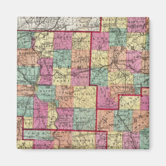 Imã condados de Ohio (Frente)