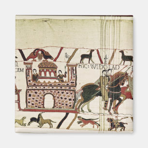 Imã Conde Harold da tapeçaria de Bayeux ao duque de