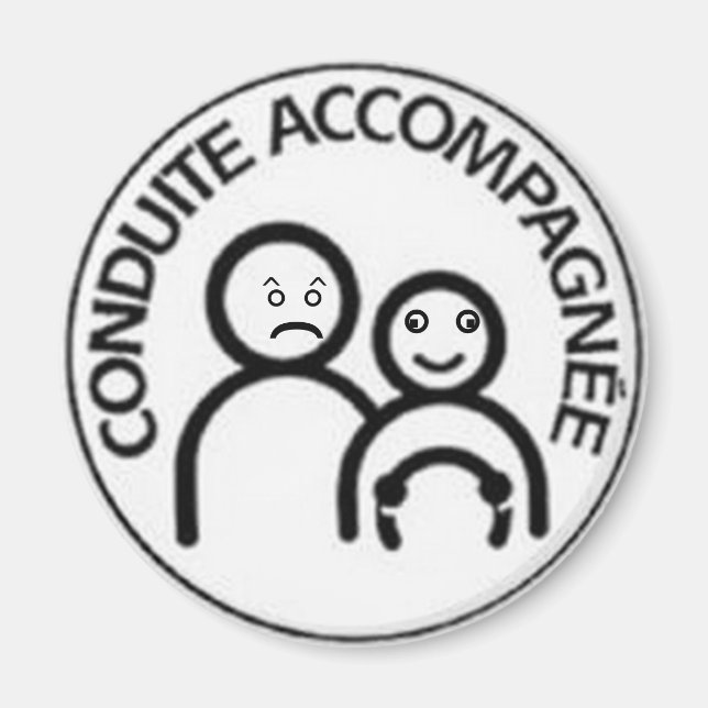 Imã condução acompanhada (Frente)