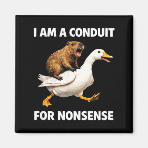 Imã Conduto do absurdo – passeio de animal engraçado p