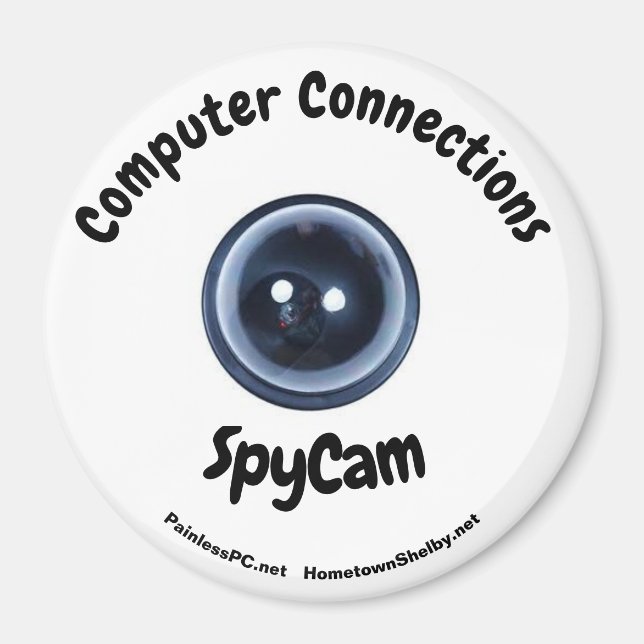 Imã Conexões de Computador Magnet SpyCam (Frente)