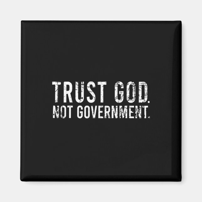 Imã Confie em Deus não Governo (Frente)