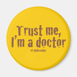 Imã Confie em mim, sou médico...