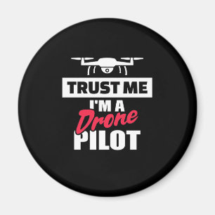 Imã Confie em mim, sou piloto de drones