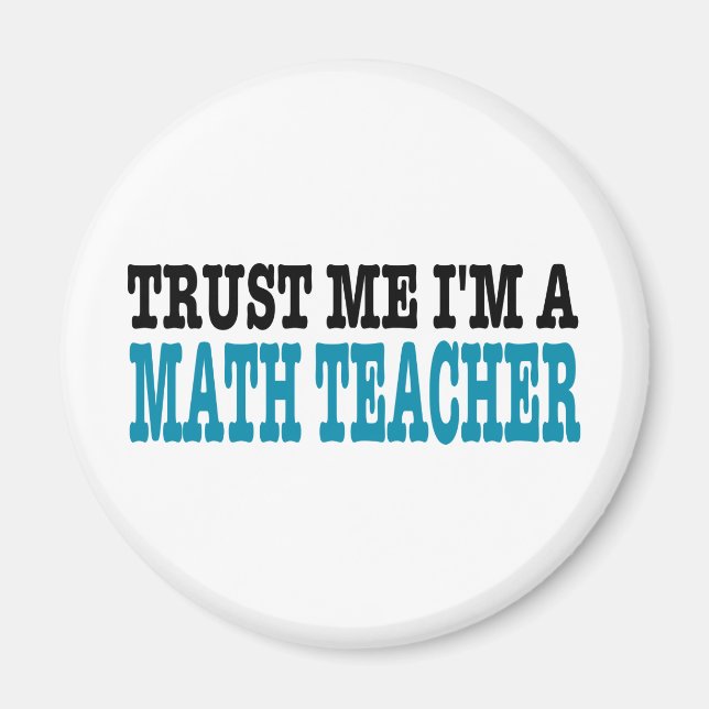 Imã Confie em mim, sou professor de matemática (a ediç (Frente)