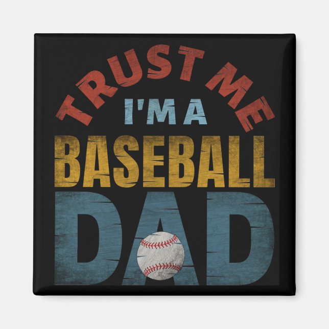 IMÃ CONFIE EM MIM SOU UM PAI DE BEISBOL (Frente)