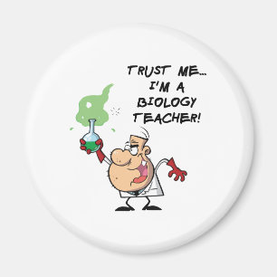 Imã Confie-me… Eu sou um professor de biologia