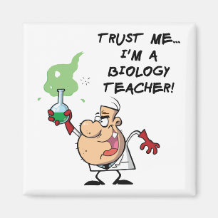 Imã Confie-me… Eu sou um professor de biologia