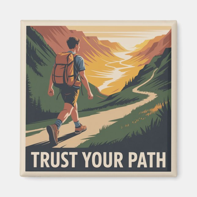 Imã Confie no Seu Caminho (Frente)