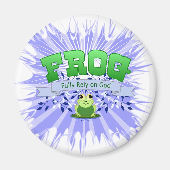 Imã Confie Totalmente em Deus (Frente)