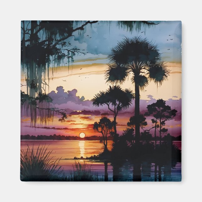 Imã Configuração do Sol sobre o isco (Frente)